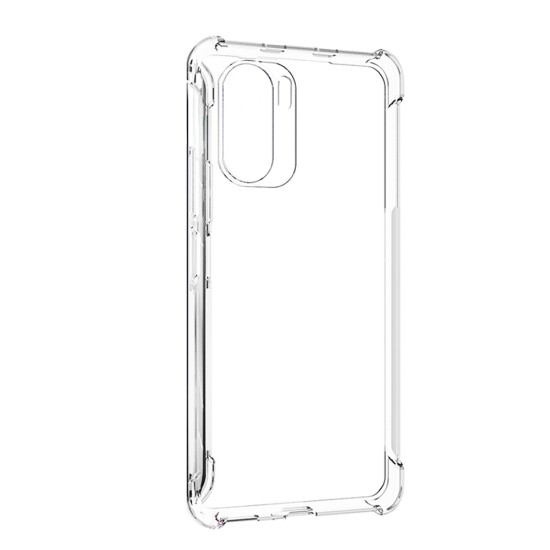 Capa de Silicone Dura para Xiaomi Redmi 13C/Poco C65 Transparente